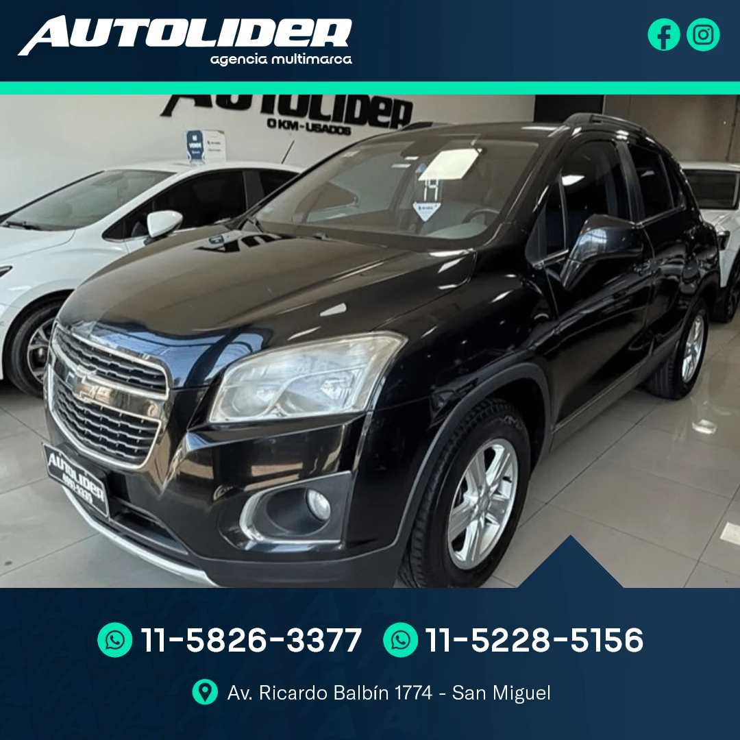 Chevrolet Tracker 1.8 LTZ 2014 — foto 1 — Autolíder San Miguel