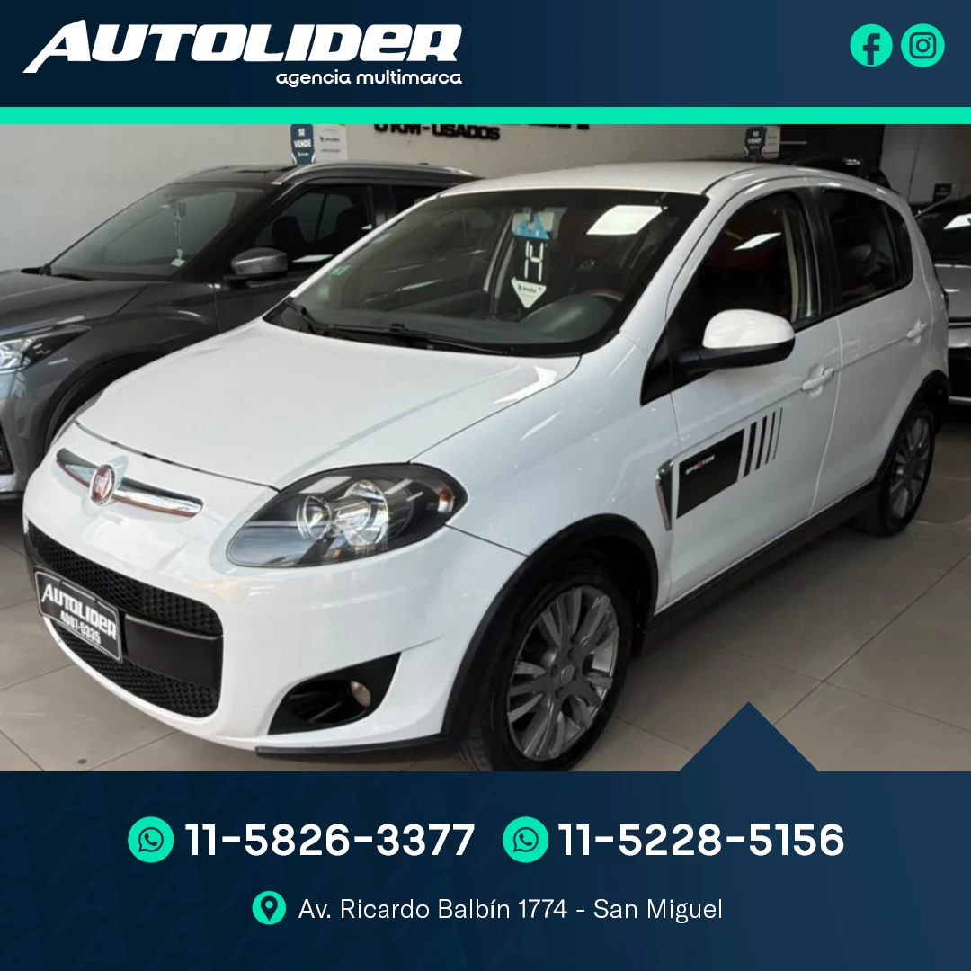 Fiat PALIO SPORTING 1.6 16V 2014 — foto 7 — Autolíder San Miguel