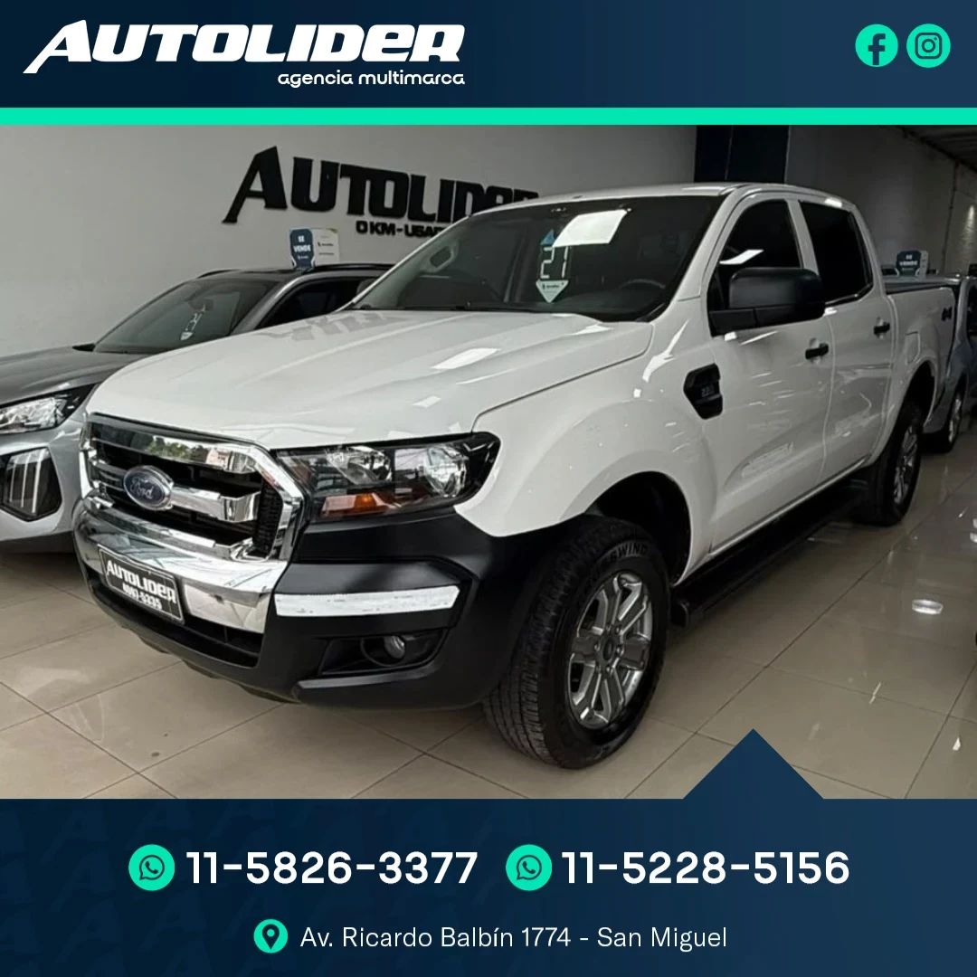 Ford Ranger XL DC 4x4 2.5l D 2021 — foto 5 — Autolíder San Miguel