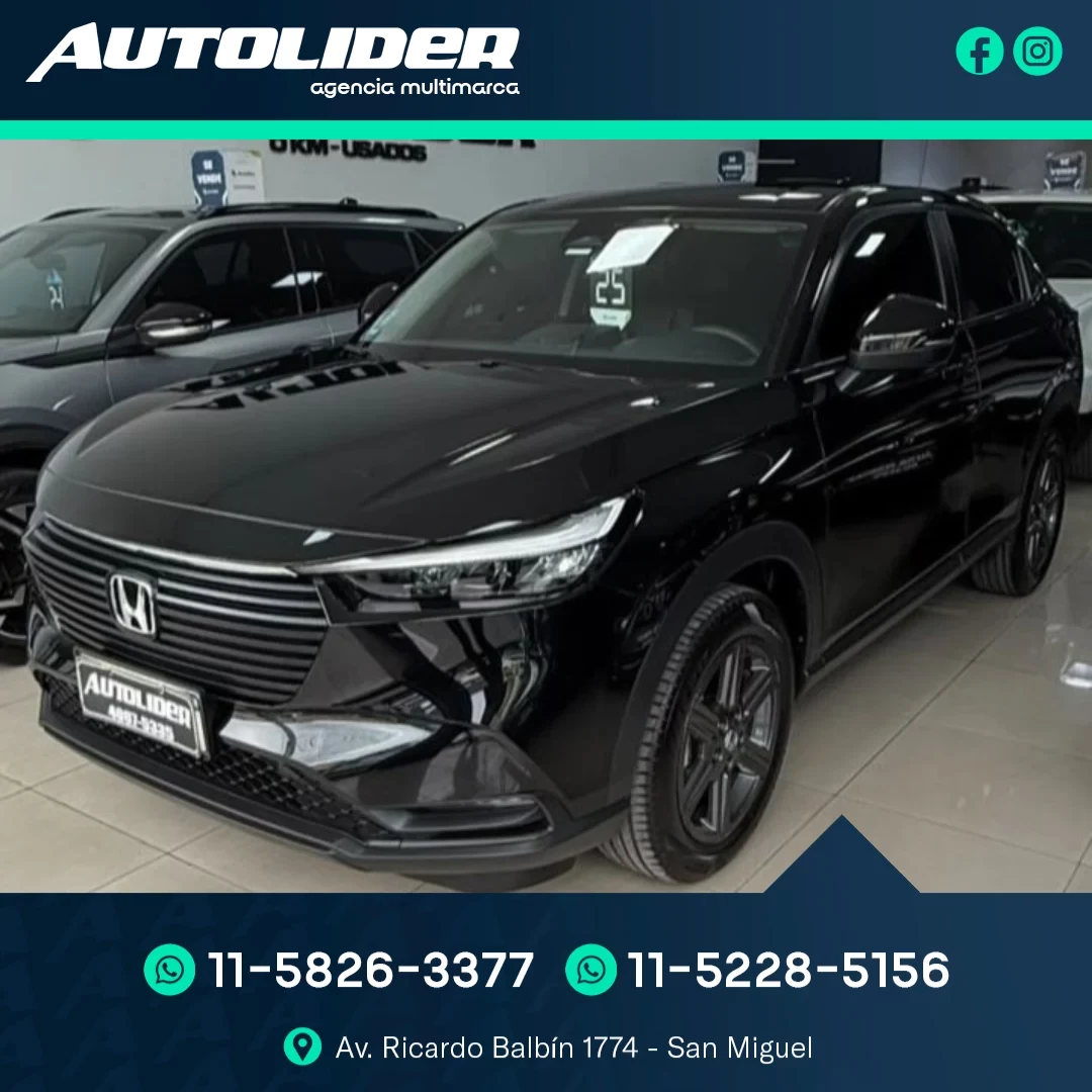 Honda HRV EXL 2025 — foto 6 — Autolíder San Miguel