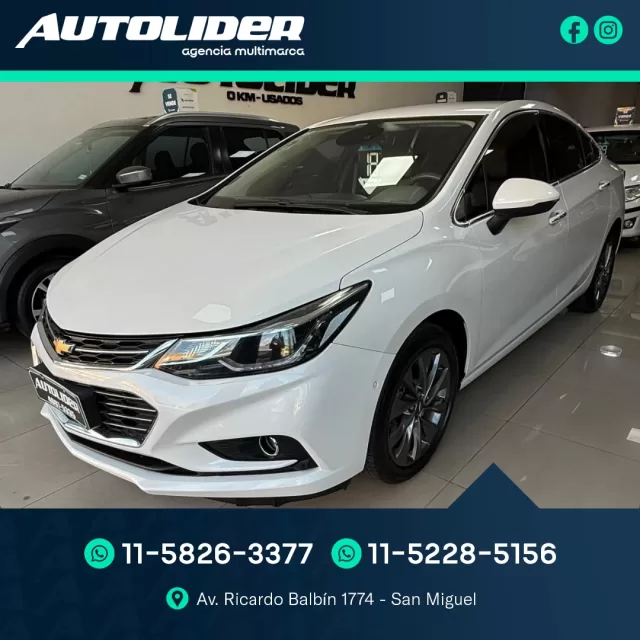 Chevrolet Cruze 1.4T LTZ AT 4P 2018 — Autolíder San Miguel