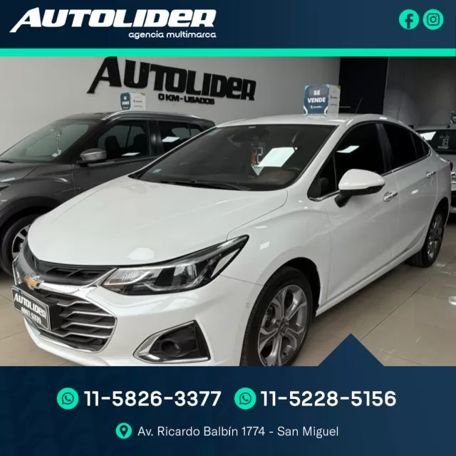 Chevrolet Cruze Premier 1.4T Sedan 2022 — Autolíder San Miguel