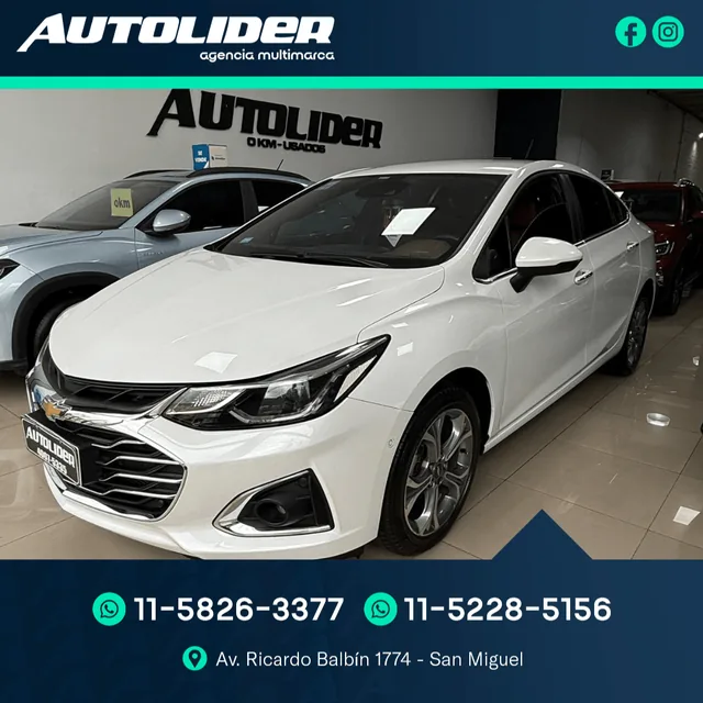 Chevrolet Cruze Premier 2022 — Autolíder San Miguel