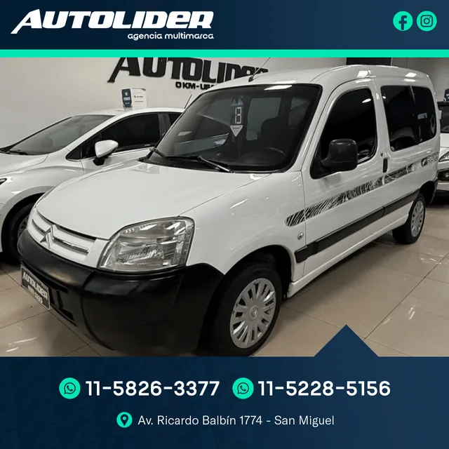 Citroën Berlingo 1.6 HDi Furgón con Asientos 2013 — Autolíder San Miguel