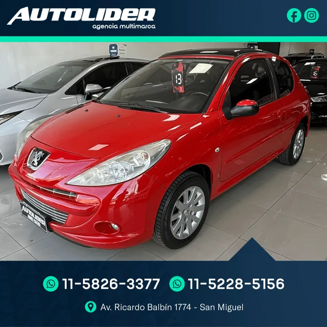 Peugeot 207 Compact 1.6 Feline 3P 2013 — Autolíder San Miguel