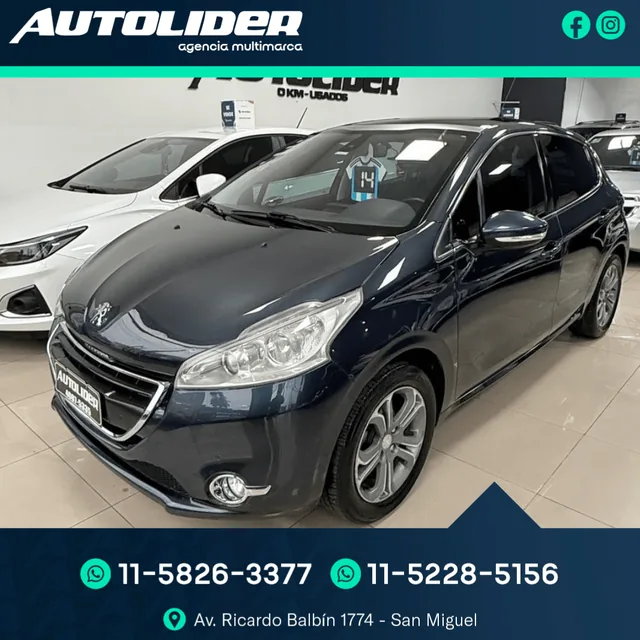Peugeot 208 1.6 FELINE PACK CUIR 2014 — Autolíder San Miguel