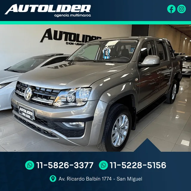 Volkswagen Amarok 2.0 TDI Comfortline AT 4x2 2018 — Autolíder San Miguel
