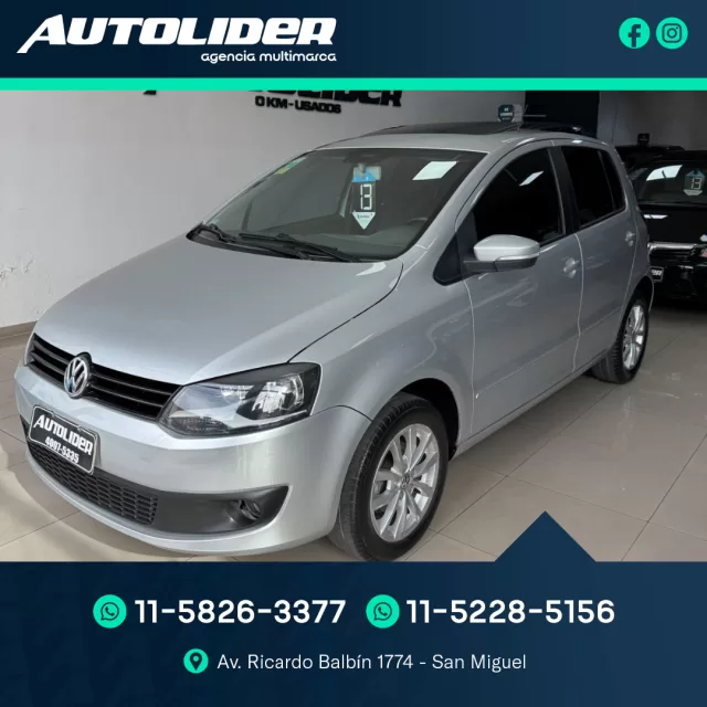 Volkswagen Fox 1.6 I Motion 5p Highline 2013 — Autolíder San Miguel